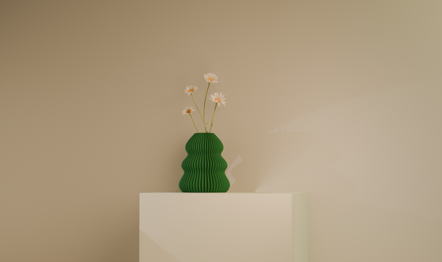Serene Curves Vase