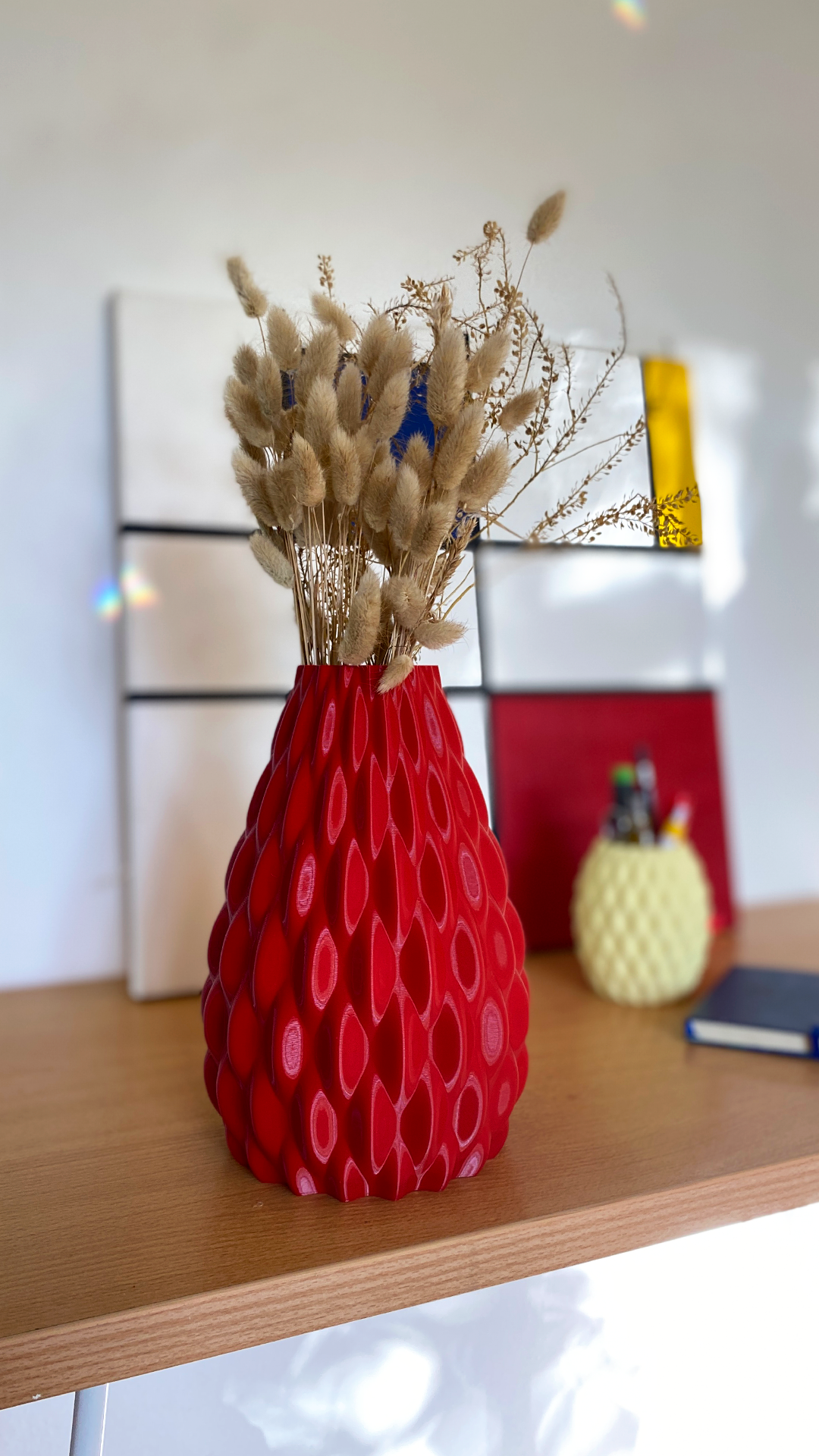 Wavy Textured Vase