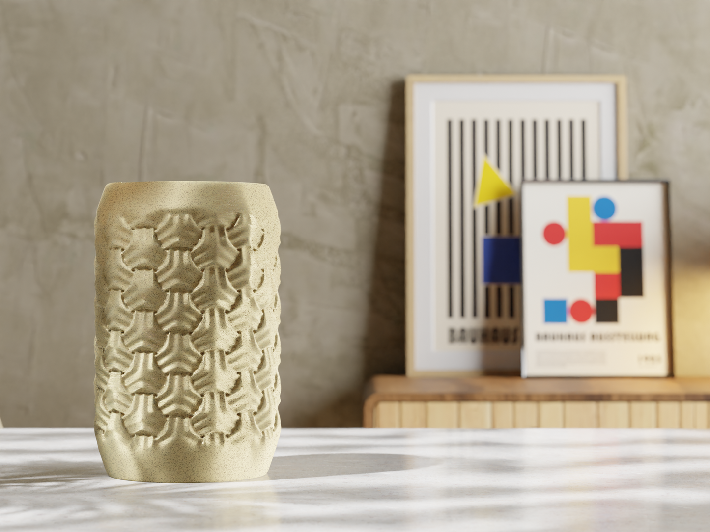 Embossed Texture Vase