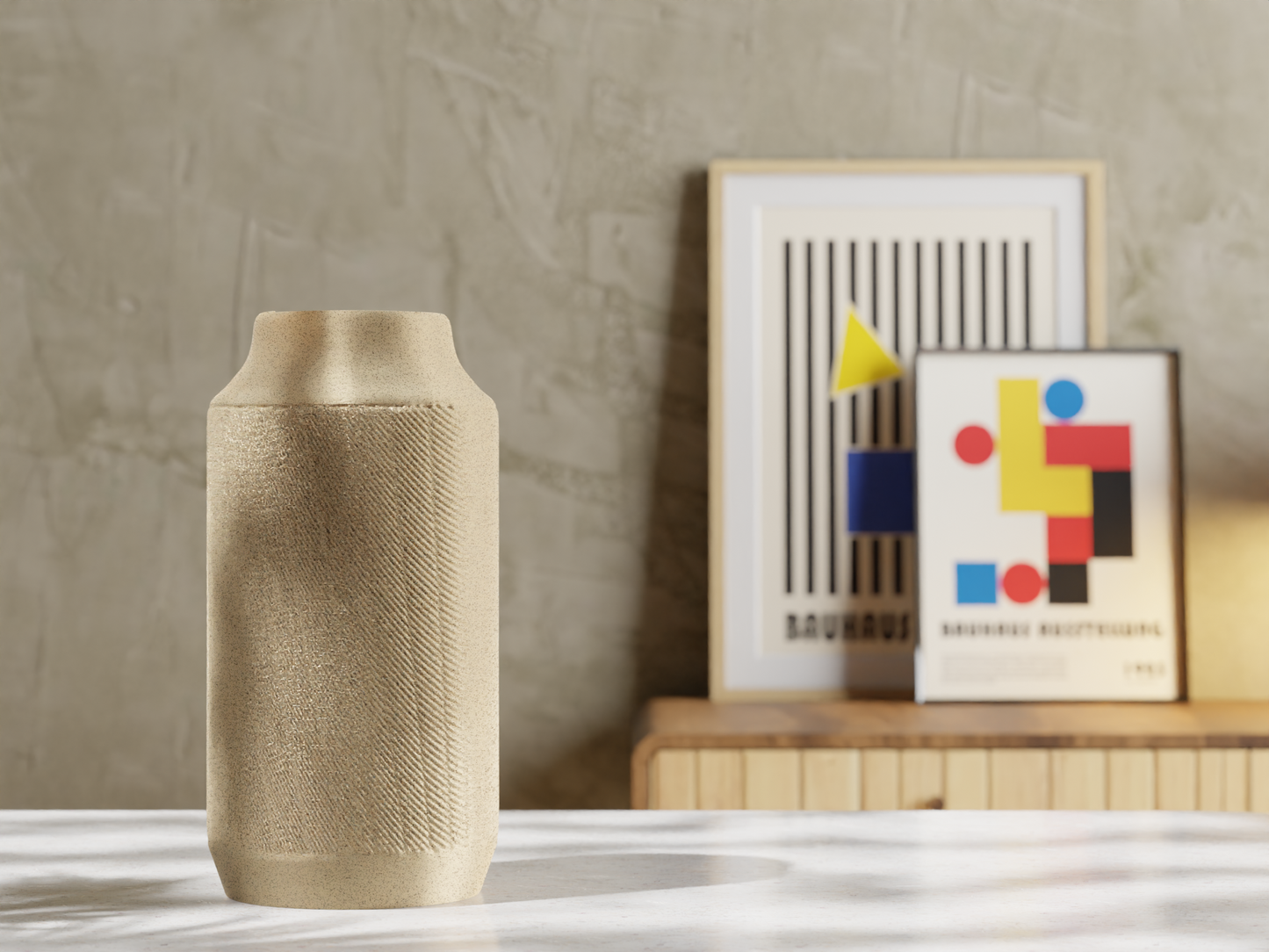 Minimalist Textured Vase