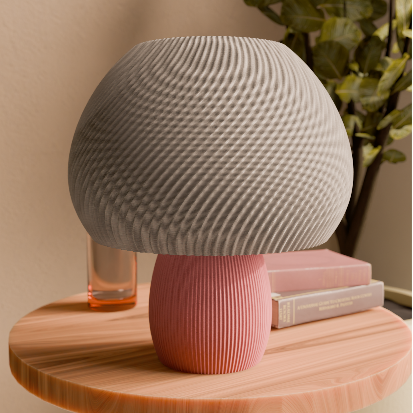 Blush Orb Glow Lamp