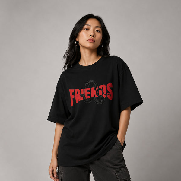 FRIENDS Snake - Oversized Heavyweight T Shirt