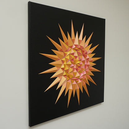 Geometric Sunburst Wall Art