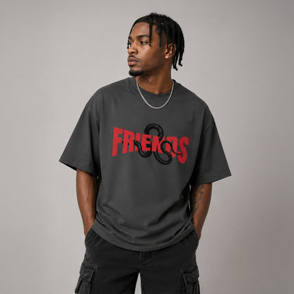 FRIENDS Snake - Oversized Heavyweight T Shirt