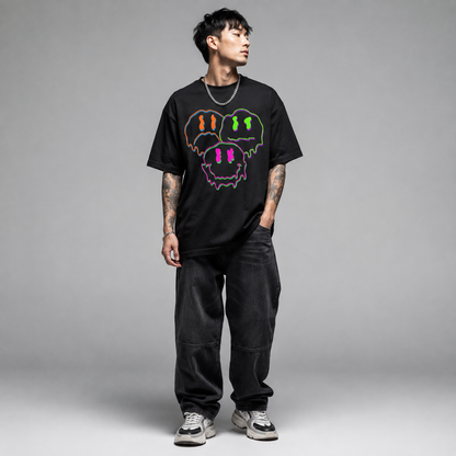 MELTED MOODS Oversized Heavyweight T-Shirt