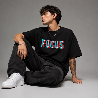 FOCUS - Oversized Heavyweight T Shirt