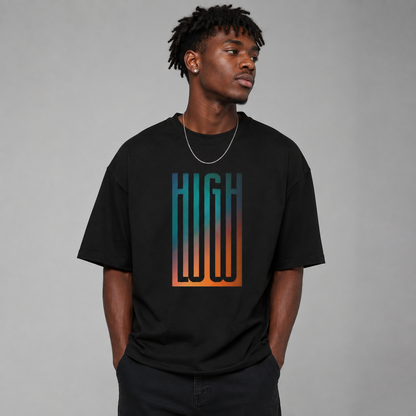 HIGH LOW Oversized Heavyweight Stitched
