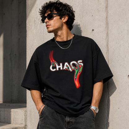 LIQUID CHAOS - Oversized Heavyweight T-Shirt