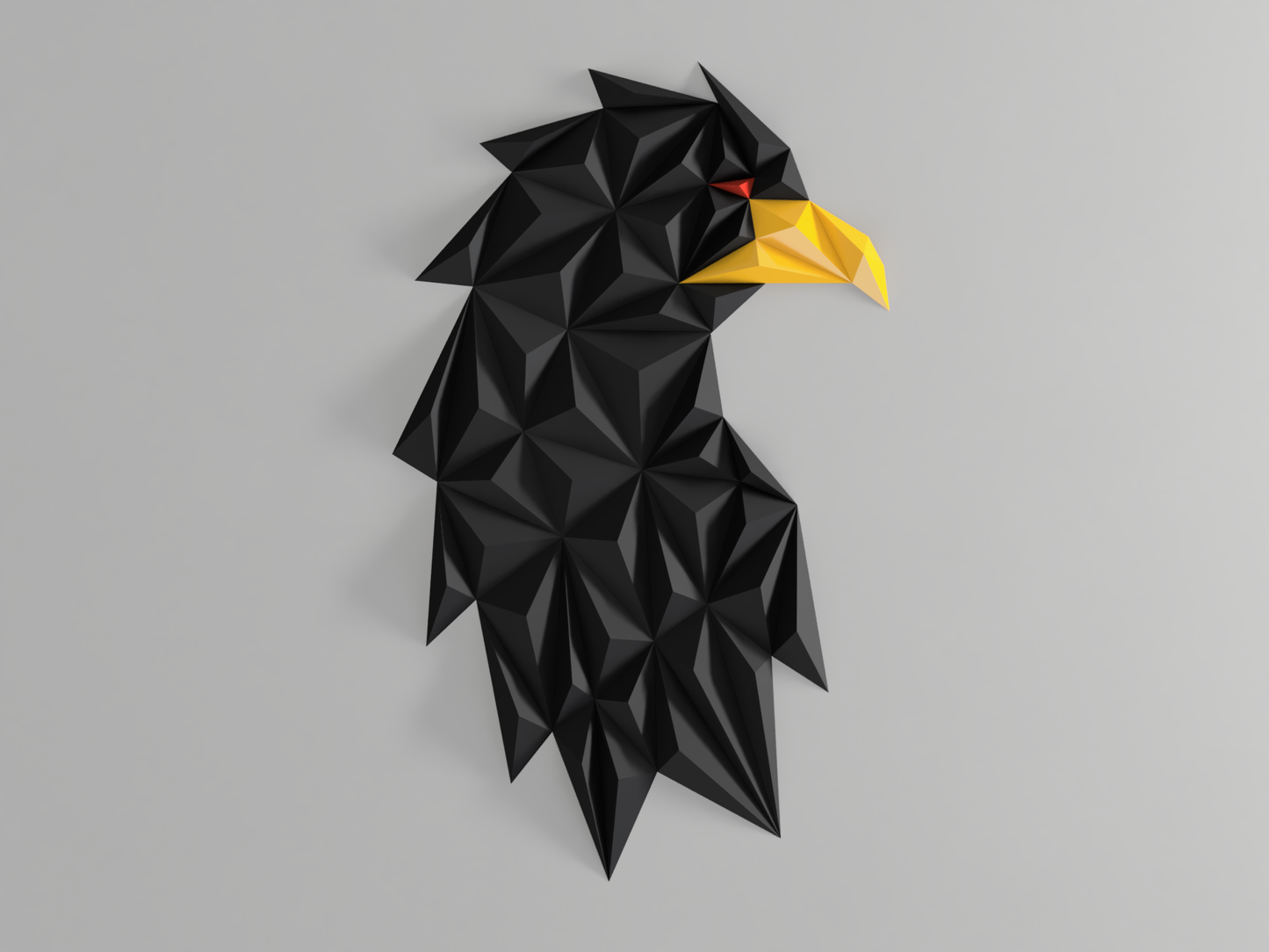 Geometric Eagle Wall Art