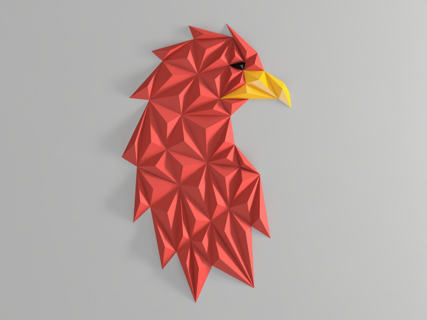 Geometric Eagle Wall Art