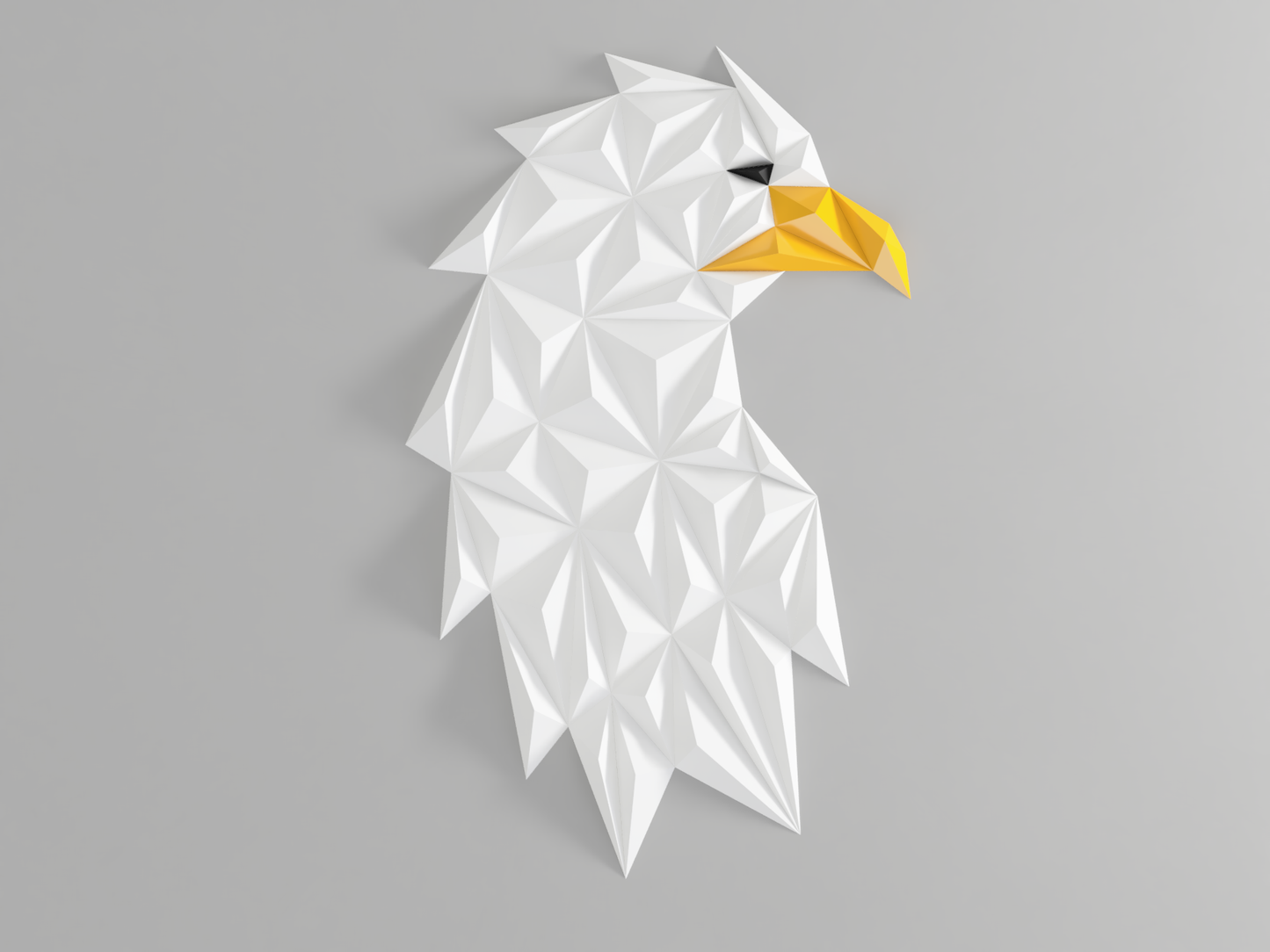 Geometric Eagle Wall Art