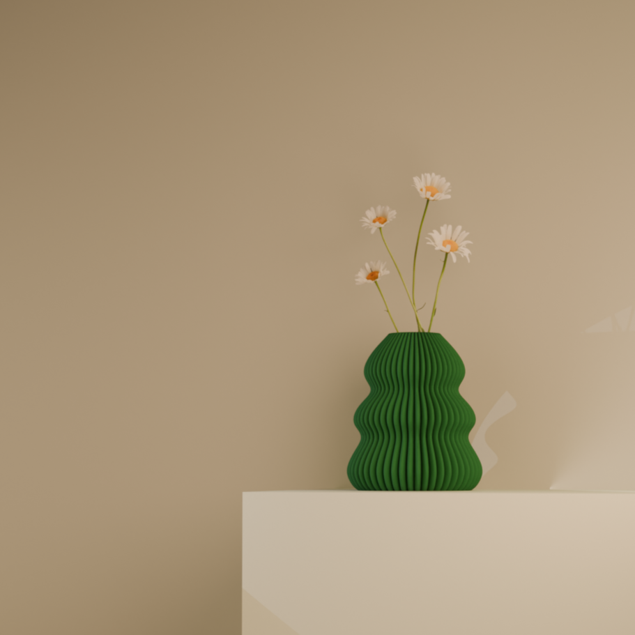 Serene Curves Vase