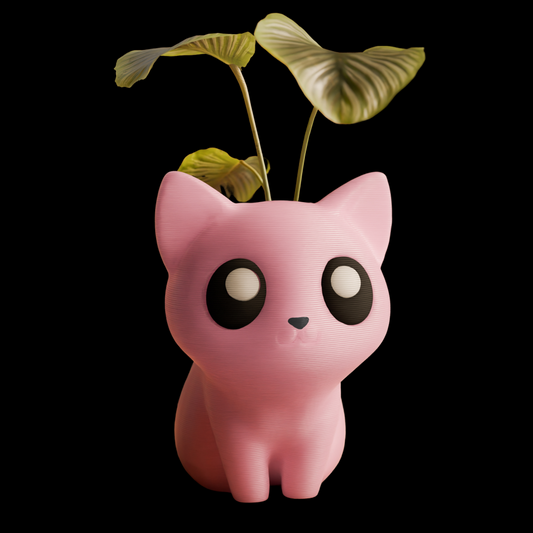 Kawaii Cat Planter