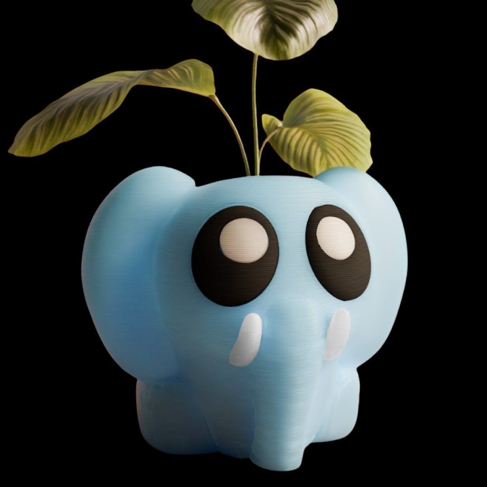 Chubby Elephant Planter