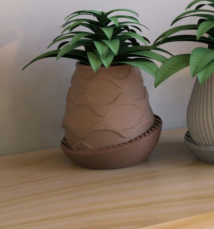 Textured Terra Planter