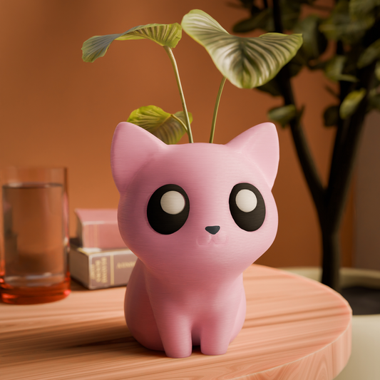 Kawaii Cat Planter