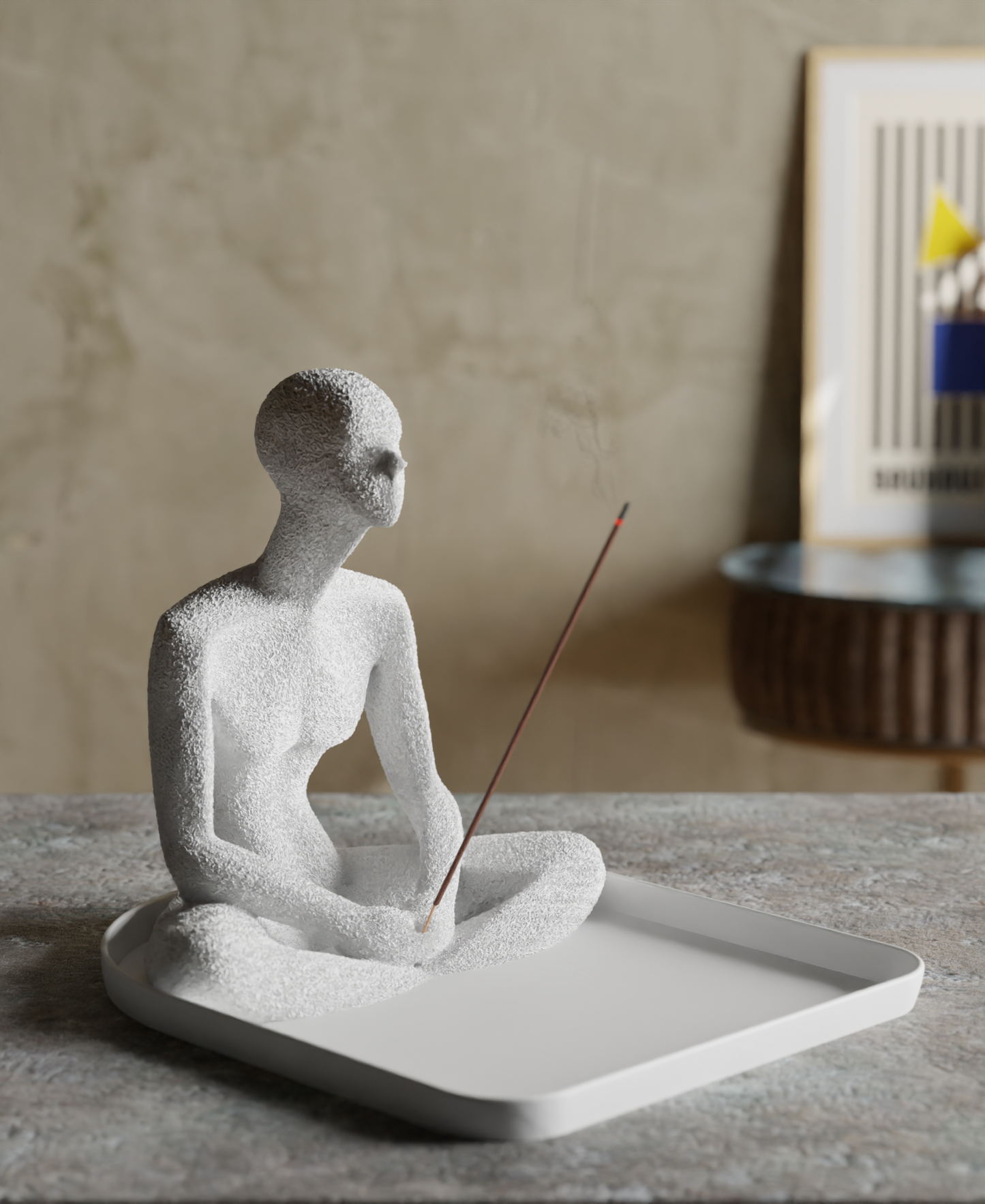 Zen Meditation Incense Holder